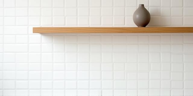 Custom Kitchen Shelf Installation